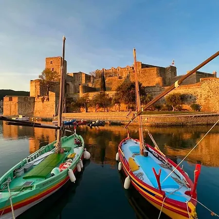 Charme A 20 M De La Centre Village 아파트 콜리우르